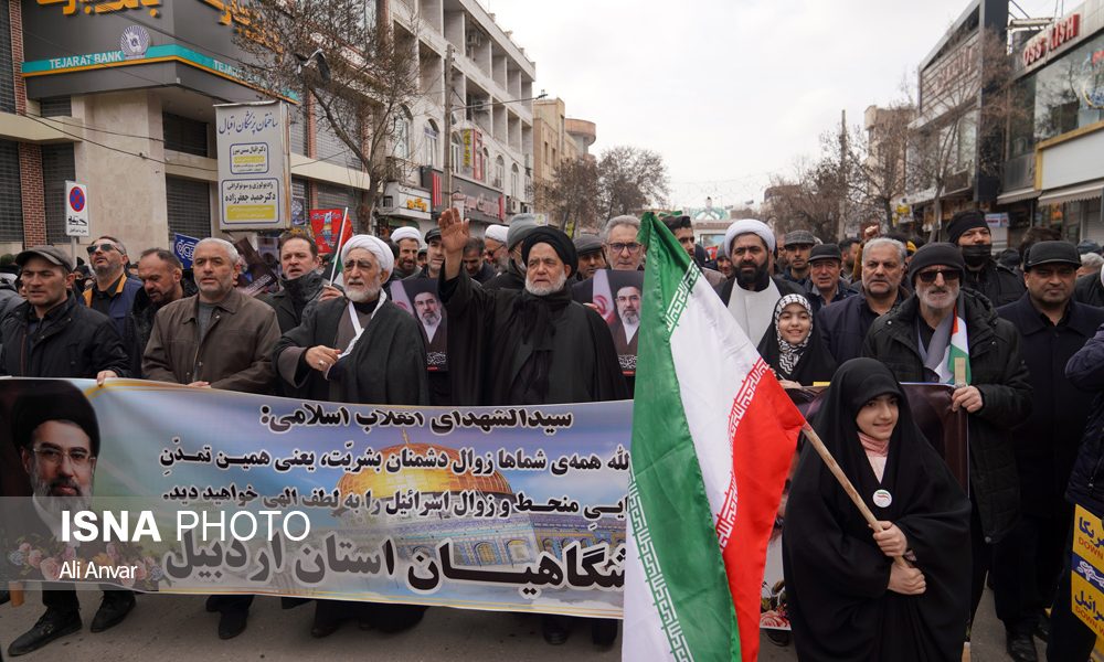 راهپیمایی روز قدس در اردبیل